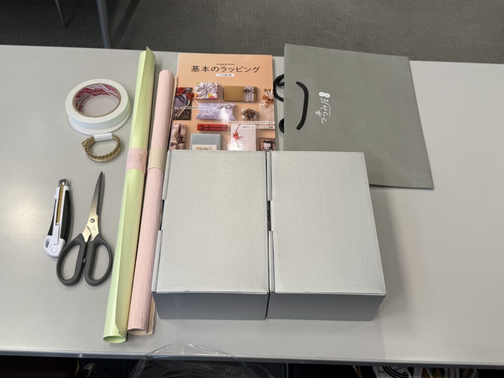 ラッピング講習会ってどんな感じ？ | 持込みラッピング（包装）専門店